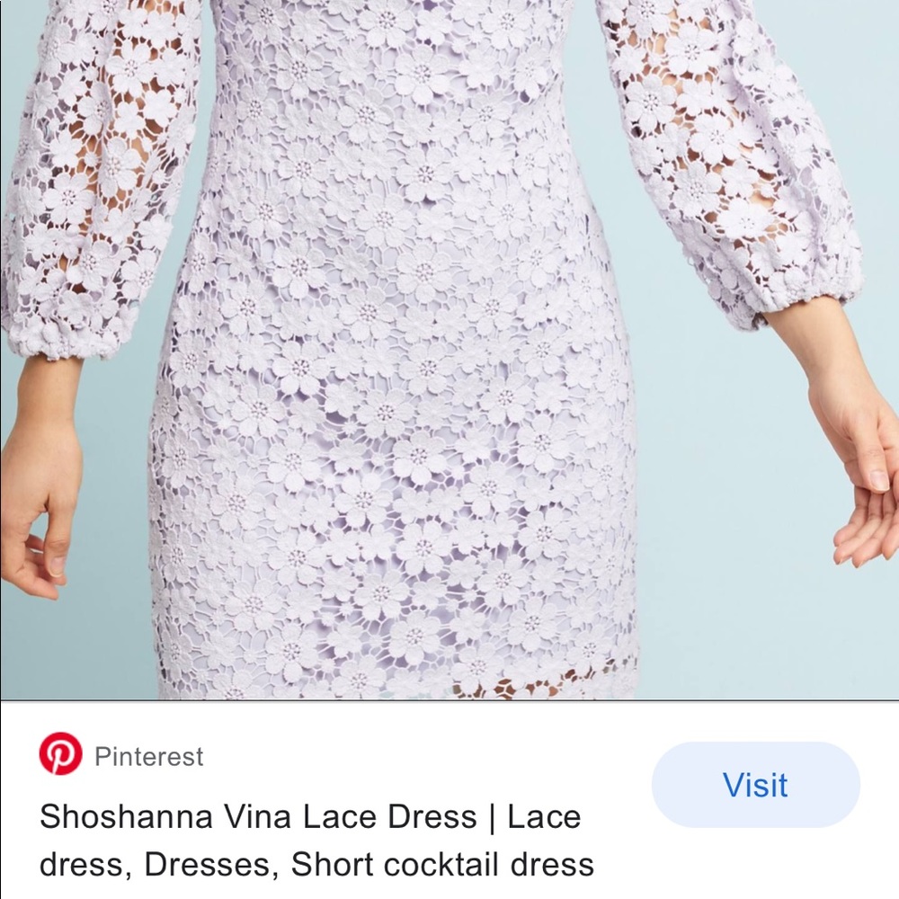 Shoshanna Vina Cocktail Dress Anthropologie - Picture 9 of 10